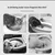 Zoomtopia Gamelle eau surélevée chat chien inox antidérapant blanc Zoomtopia Gamelle eau surélevée chat chien inox antidérapant blanc