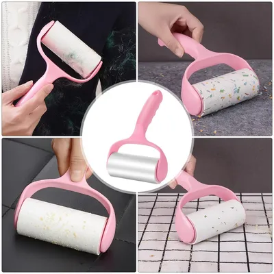 PetTribes Rouleau Anti-Peluches Brosse Collante