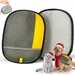 MCBOSON Gants électrostatiques épais épilation douce chiens chats