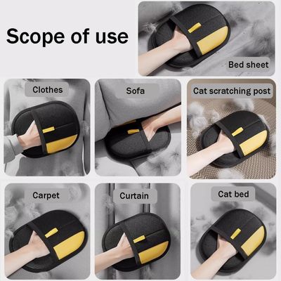 MCBOSON Gants toilettage antistatiques épilation douce chiens chats