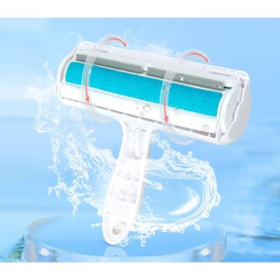 Zoomtopia Brosse anti-poils chien chat réutilisable ABS blanc