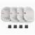 Feriva Lot 4 filtres pour fontaine chat PLWF002 triple filtration Feriva Lot 4 filtres pour fontaine chat PLWF002 triple filtration