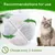 Zoomtopia Lot 8 filtres pour fontaine chat 8,5cm diamètre Zoomtopia Lot 8 filtres pour fontaine chat 8,5cm diamètre