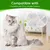 Zoomtopia Lot 8 filtres pour fontaine chat 8,5cm diamètre Zoomtopia Lot 8 filtres pour fontaine chat 8,5cm diamètre
