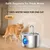Zoomtopia Fontaine chat acier inox 304 2,2L silencieuse fenêtre eau Zoomtopia Fontaine chat acier inox 304 2,2L silencieuse fenêtre eau