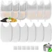 Zoomtopia Lot 6 filtres pour fontaine chat 4L quadruple filtration