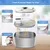 Zoomtopia Lot 6 filtres pour fontaine chat 4L quadruple filtration Zoomtopia Lot 6 filtres pour fontaine chat 4L quadruple filtration