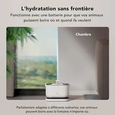 Applicable à PETLIBRO Pompe sans fil pour fontaine chat PLWF005/115/105 Applicable à PETLIBRO Pompe sans fil pour fontaine chat PLWF005/115/105