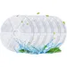 Applicable à BOORCA Lot 6 filtres pour fontaine chat 2,5L triple filtration