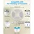 Applicable à PewinGo Lot 6 filtres pour fontaine chat 2-2.5L triple action Applicable à PewinGo Lot 6 filtres pour fontaine chat 2-2.5L triple action