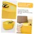 Zoomtopia Distributeur eau chien chat 22x16x13cm jaune Zoomtopia Distributeur eau chien chat 22x16x13cm jaune