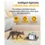 Zoomtopia Fontaine chat acier inox 3,2L sans fil 3 modes Zoomtopia Fontaine chat acier inox 3,2L sans fil 3 modes