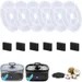 Applicable à SIBAYS Lot 6 filtres pour fontaine FS68 9,5L diamètre 17,8cm