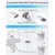Applicable à HAPUP Capteur mouvement PIR pour fontaine chat USB 5V 1A Applicable à HAPUP Capteur mouvement PIR pour fontaine chat USB 5V 1A