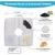 Zoomtopia Lot 8 filtres pour fontaine chat chien 2,5L triple action Zoomtopia Lot 8 filtres pour fontaine chat chien 2,5L triple action