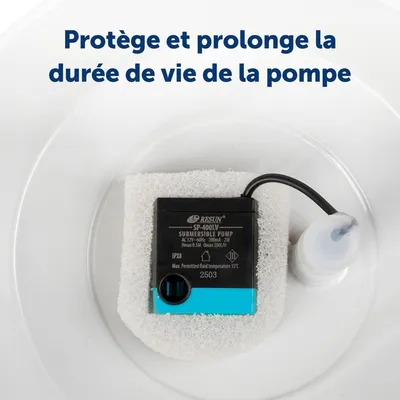 Applicable à PetSafe Lot 2 filtres mousse pour fontaines animaux blanc Applicable à PetSafe Lot 2 filtres mousse pour fontaines animaux blanc