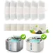 Zoomtopia Lot 6 filtres pour fontaine PW04 3,5L acier inox