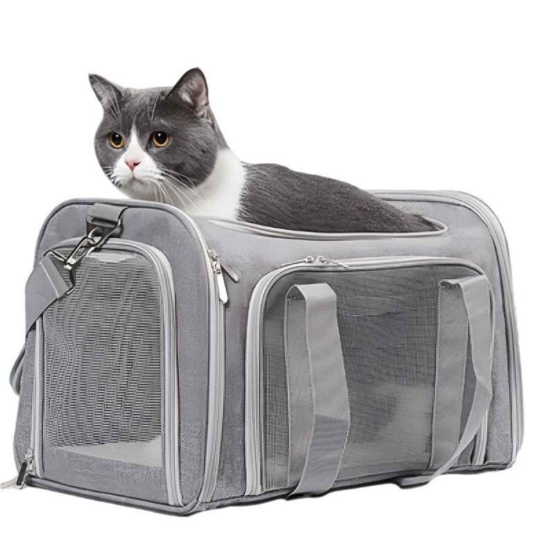 FurryFusion Tragetasche für Katzen und Hunde