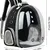 MCBOSON Sac à dos animal compartiments transparents noir MCBOSON Sac à dos animal compartiments transparents noir