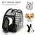 Zoomtopia Sac transport chat pliable 42x26x35cm noir maille Zoomtopia Sac transport chat pliable 42x26x35cm noir maille