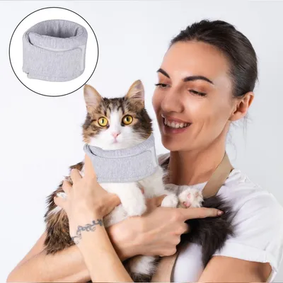 FurryFusion Postoperativer Schutzkragen für Hunde und Katzen