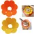 Zoomtopia Collier cône fleuri chat convalescence 2 pièces taille M Zoomtopia Collier cône fleuri chat convalescence 2 pièces taille M