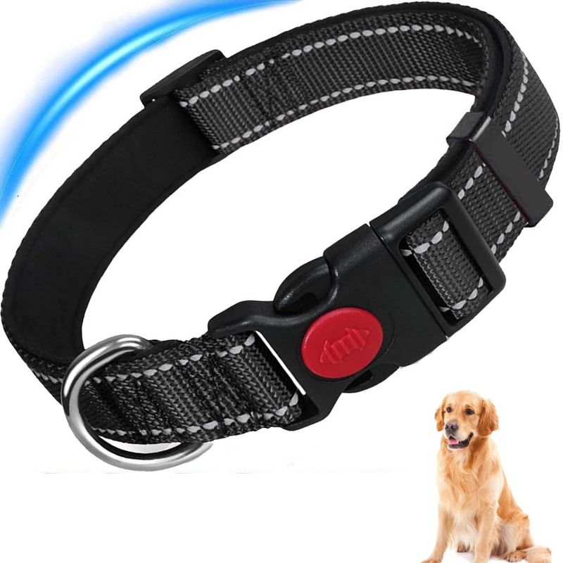 ZooVenture Hundehalsband Reflektierend Neopren S