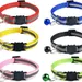 ZooVenture Nylon-Katzenhalsband – 20–32 cm, mit Glöckchen und Reflektoren
