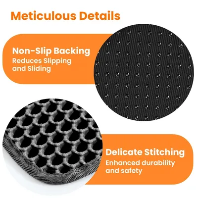 PetTribes Tapis Anti‑Litière Nid D’abeille PetTribes Tapis Anti‑Litière Nid D’abeille