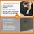 PetTribes Katzentoilettenmatte Wabendesign