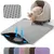 Zoomtopia Tapis de litière double couche nid d'abeille 60x45cm gris Zoomtopia Tapis de litière double couche nid d'abeille 60x45cm gris