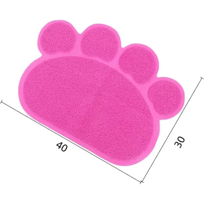 ZooVenture Tapis Litière Chat - Antidérapant, Anti-Éparpillement