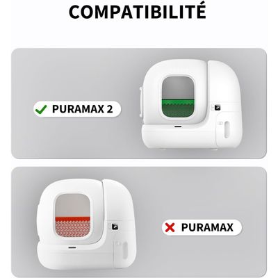 Rembourrage intérieur antiadhésif pour litière PETKIT Pura Max 2