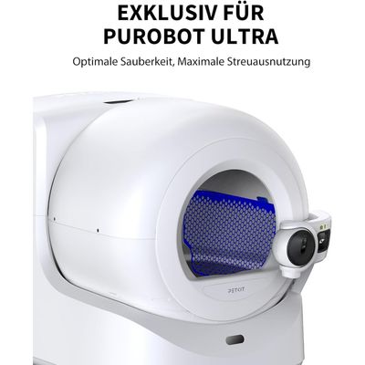 Zoomtopia Tamiz de panal arena compatible bentonita PETKIT Purobot Ultra
