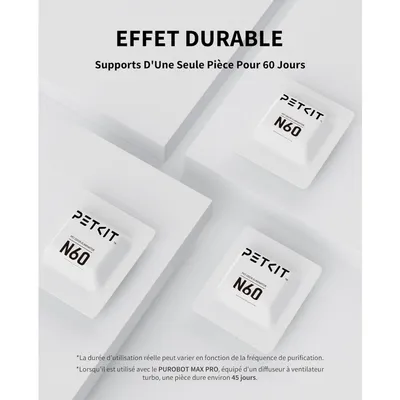 PETKIT N60 Geruchsneutralisierer für Purobot Ultra und Max Pro, 3er-Pack