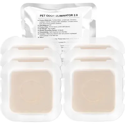 HausPets Lot 6 Packs 2.0 Désodorisants N50 pour litière Pura Max/Pura Max 2