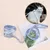 Harnais Chat PetTribes Bleu Design Abeille et Laisse Ajustable Harnais Chat PetTribes Bleu Design Abeille et Laisse Ajustable