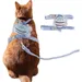 Harnais Chat PetTribes Blau Design Bienen Einstellbar
