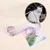 Harnais Chat PetTribes Mauve Design Abeille et Laisse Ajustable
