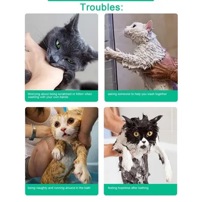 PetTribes Sac de Bain Animaux Sac de Toilettage Sécurisé PetTribes Sac de Bain Animaux Sac de Toilettage Sécurisé