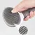 PetTribes Brosse Démêlante Chat Chien, Aiguilles Inox, 1 Bouton PetTribes Brosse Démêlante Chat Chien, Aiguilles Inox, 1 Bouton