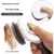 PetTribes Brosse Démêlante Chat Chien, Aiguilles Inox, 1 Bouton PetTribes Brosse Démêlante Chat Chien, Aiguilles Inox, 1 Bouton
