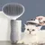 PetTribes Brosse Démêlante Chat Chien, Aiguilles Inox, 1 Bouton PetTribes Brosse Démêlante Chat Chien, Aiguilles Inox, 1 Bouton