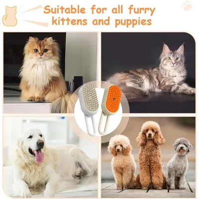 PetTribes Brosse Vapeur 3 en 1 Chat PetTribes Brosse Vapeur 3 en 1 Chat