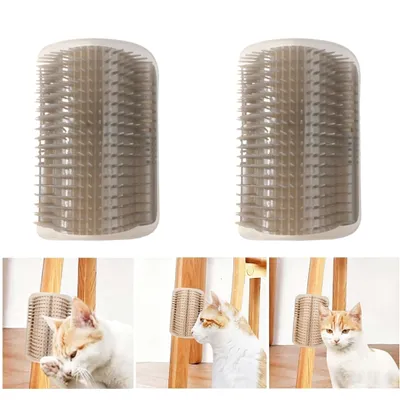 HausPets Brosse auto toilettage pour chats, pack de 2 HausPets Brosse auto toilettage pour chats, pack de 2