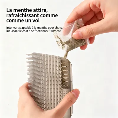 HausPets Brosse auto toilettage pour chats, pack de 2 HausPets Brosse auto toilettage pour chats, pack de 2