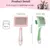 PetTribes Brosse Auto-Nettoyante Chiens Petits Poils Longs, Rose PetTribes Brosse Auto-Nettoyante Chiens Petits Poils Longs, Rose