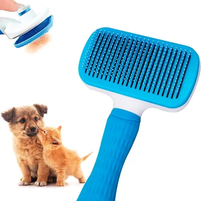 ZooVenture Peigne Toilettage Chat Chien - Inox, Ergonomique ZooVenture Peigne Toilettage Chat Chien - Inox, Ergonomique