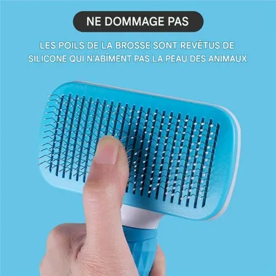 ZooVenture Peigne Toilettage Chat Chien - Inox, Ergonomique ZooVenture Peigne Toilettage Chat Chien - Inox, Ergonomique