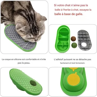 FurryFusion Gratte - soie en forme de pois pour chats FurryFusion Gratte - soie en forme de pois pour chats
